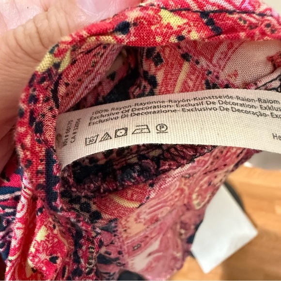 Free People Intimately Free Shea Printed Halter Mini A-Line Dress Size small - Picture 6 of 7